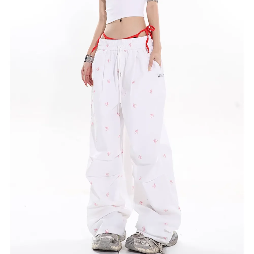 Women's Butterfly Embroidered Sweatpants