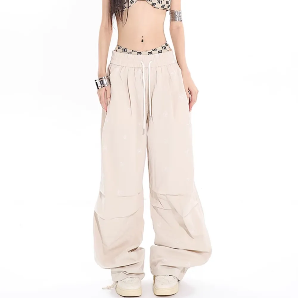 Women's Butterfly Embroidered Sweatpants