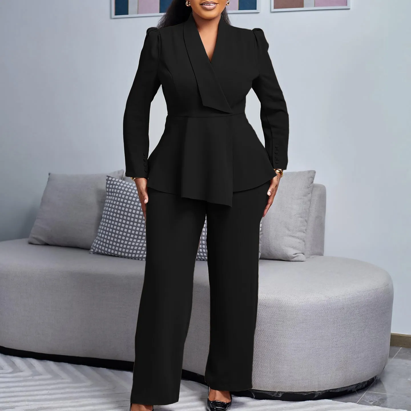 Women's New Fashion Graceful Personality Elegant Suit