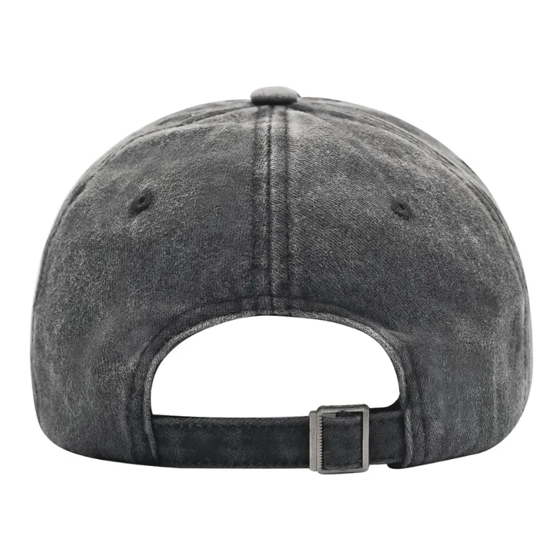 World Best Dad Baseball Vintage Washed Adjustable Hat