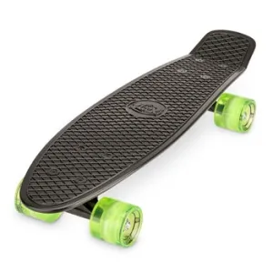 Xootz PP Skateboard LED 22" (Black/Green)
