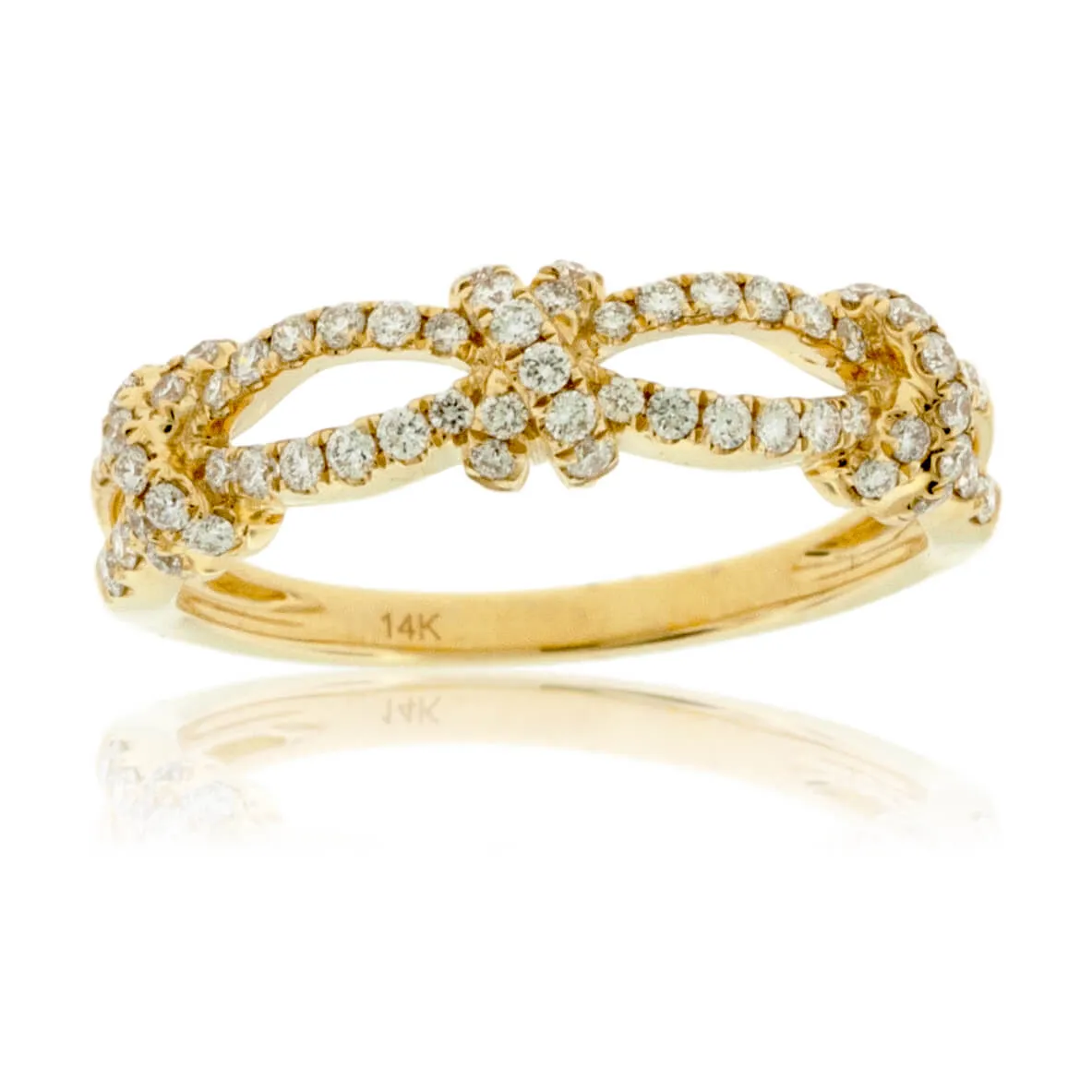 Yellow Gold Diamond Fashion Band