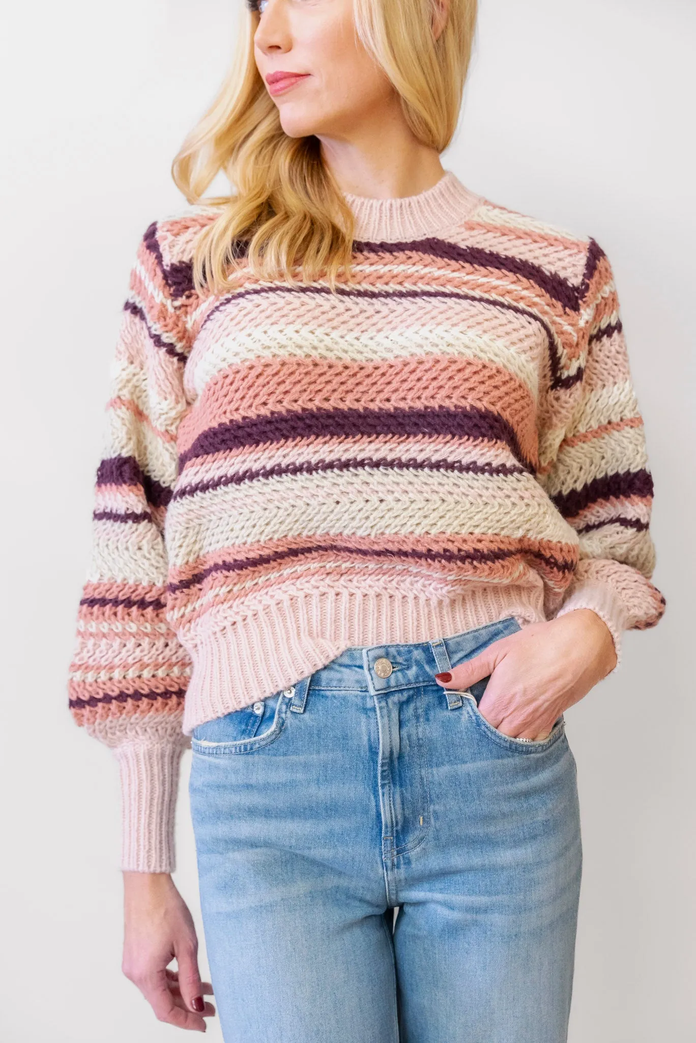 Z SUPPLY Asheville Stripe Sweater