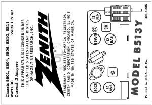 ZENITH-B513Y